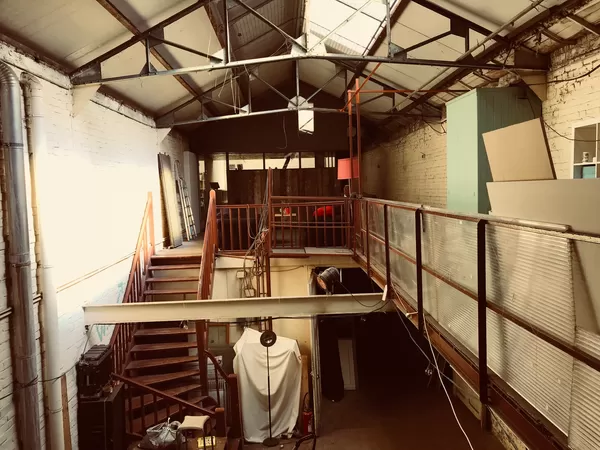 Le Nouveau Lieu, l'usine textile transformée en ateliers d'artistes