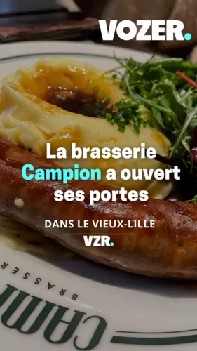 La brasserie Campion a ouvert ses portes dans le Vieux-Lille