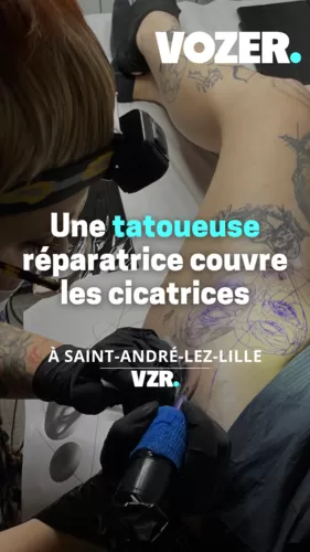 À Saint-André-lez-Lille, une tatoueuse réparatrice couvre les cicatrices
