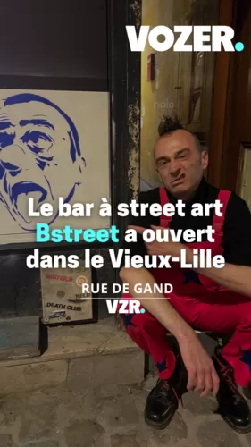 Le bar à street art Bstreet a ouvert dans le Vieux-Lille 