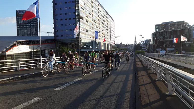 Vélorution, la balade qui défend les vélos dans la circulation à Lille