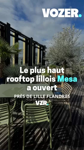  Le plus haut rooftop lillois Mesa a ouvert
