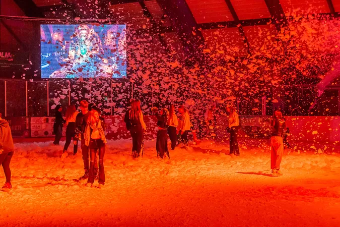 Ce samedi, c'est soirée mousse à la patinoire de Wasquehal 