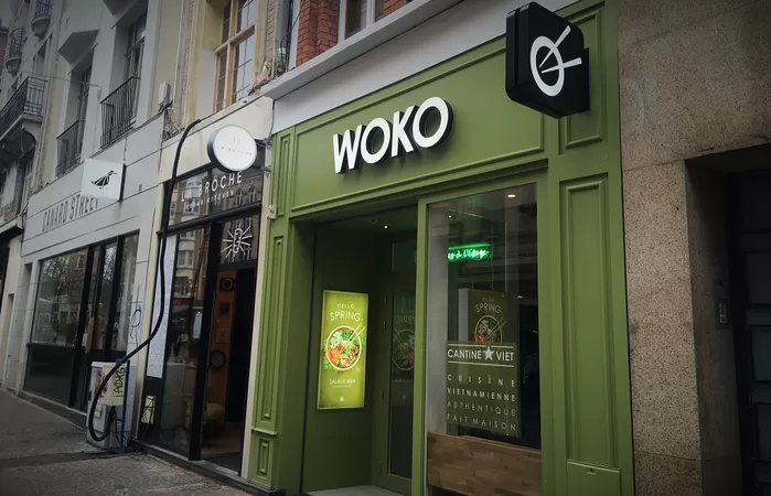 Woko a ouvert sa căng-tin viet rue de Béthune