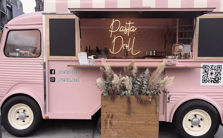 Pasta Doll, le food-truck girly qui vous amène de bonnes pâtes fraîches