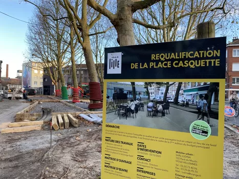 La place Casquette se refait une beauté en mode guinguette