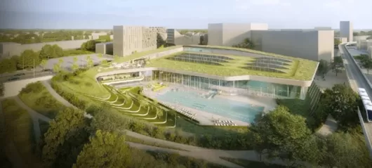 On sait à quoi devrait ressembler la future piscine olympique de Lille