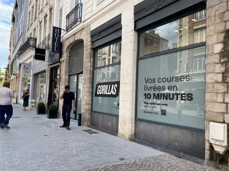 Des courses livrées en 10 minutes : Gorillas et sa flotte de vélos ont débarqué à Lille