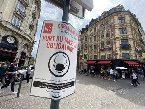 À compter de ce lundi, où doit on porter le masque, à Lille ?