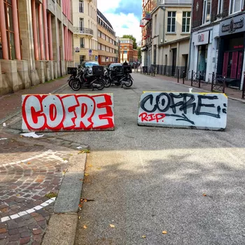 Lille aussi rend hommage au graffeur marseillais Cofre