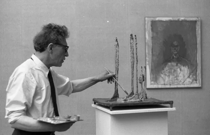 Alberto Giacometti au LaM : la fragilité de l'humanité en 150 œuvres