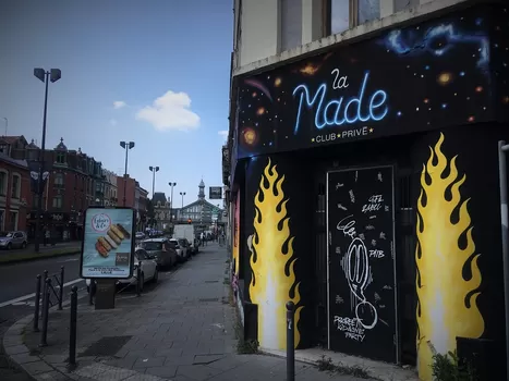 La Made, le club privé roubaisien plus graffé que vrai