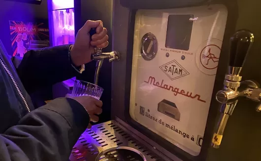 Monsieur le Zinc, le bar de Solfé' où vous êtes votre propre barman