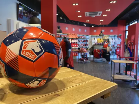 A défaut de match au stade, le LOSC a sa nouvelle boutique rue Faidherbe