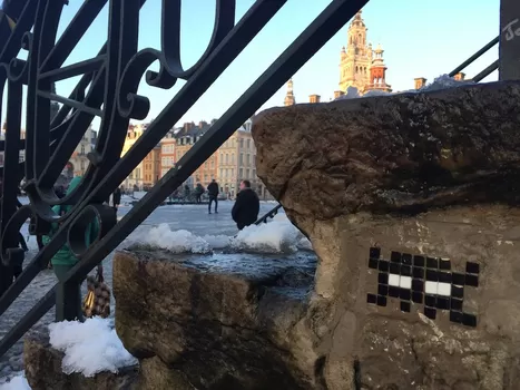 Les Space Invaders sont de retour à Lille