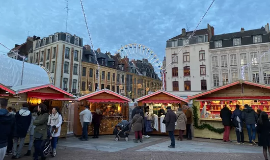 Le marché de Noël est de retour sur la place Rihour