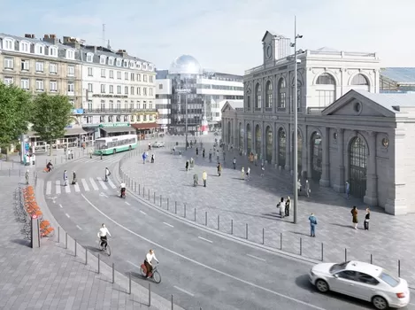 Le secteur de la gare entre dans sa phase de gros chantier