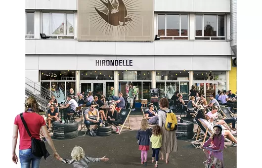 L'Hirondelle se transforme en comptoir et va migrer dans le Vieux-Lille