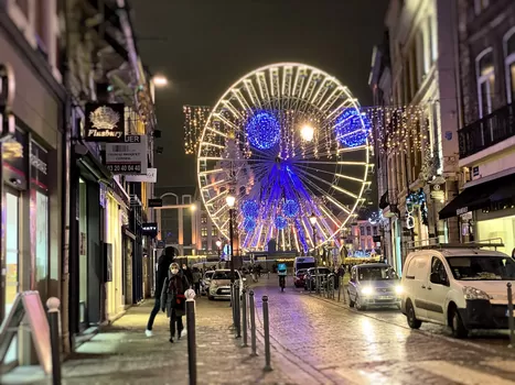 C'est joli, Lille, la nuit, en décembre