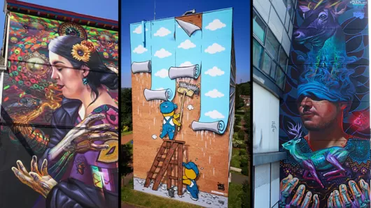 Trois fresques du coin sont en lice pour le Golden Street-Art 2019