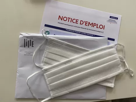 La ville de Lille va à nouveau distribuer deux masques par foyer