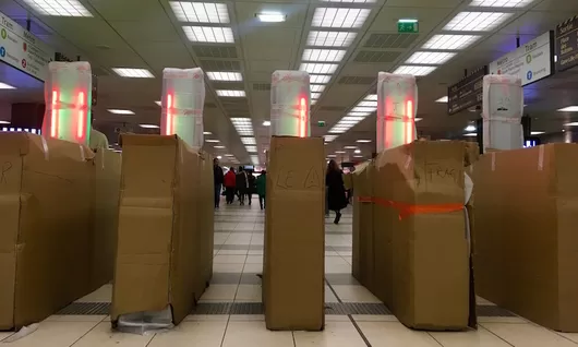 De nouveaux portiques de sécurité dans les stations de métro