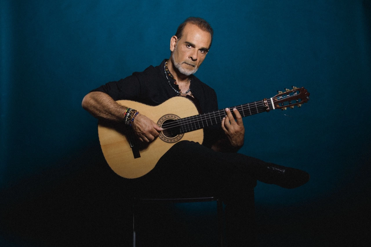 Le guitariste Juan Carmona. @Olivier Martino
