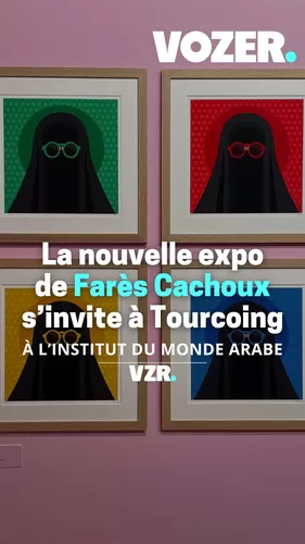 La nouvelle expo de Farès Cachoux s'invite à Tourcoing