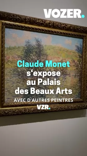 Claude Monet s‘expose au Palais des Beaux Arts