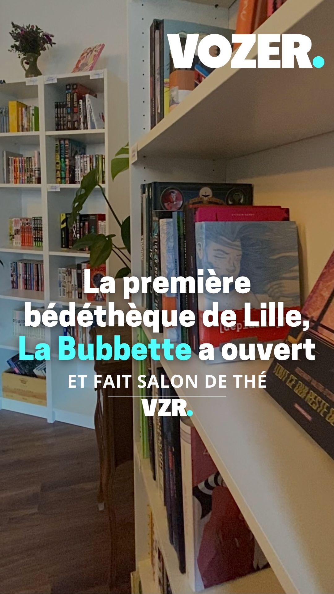 La première bédéthèque de Lille, La Bubbette a ouvert