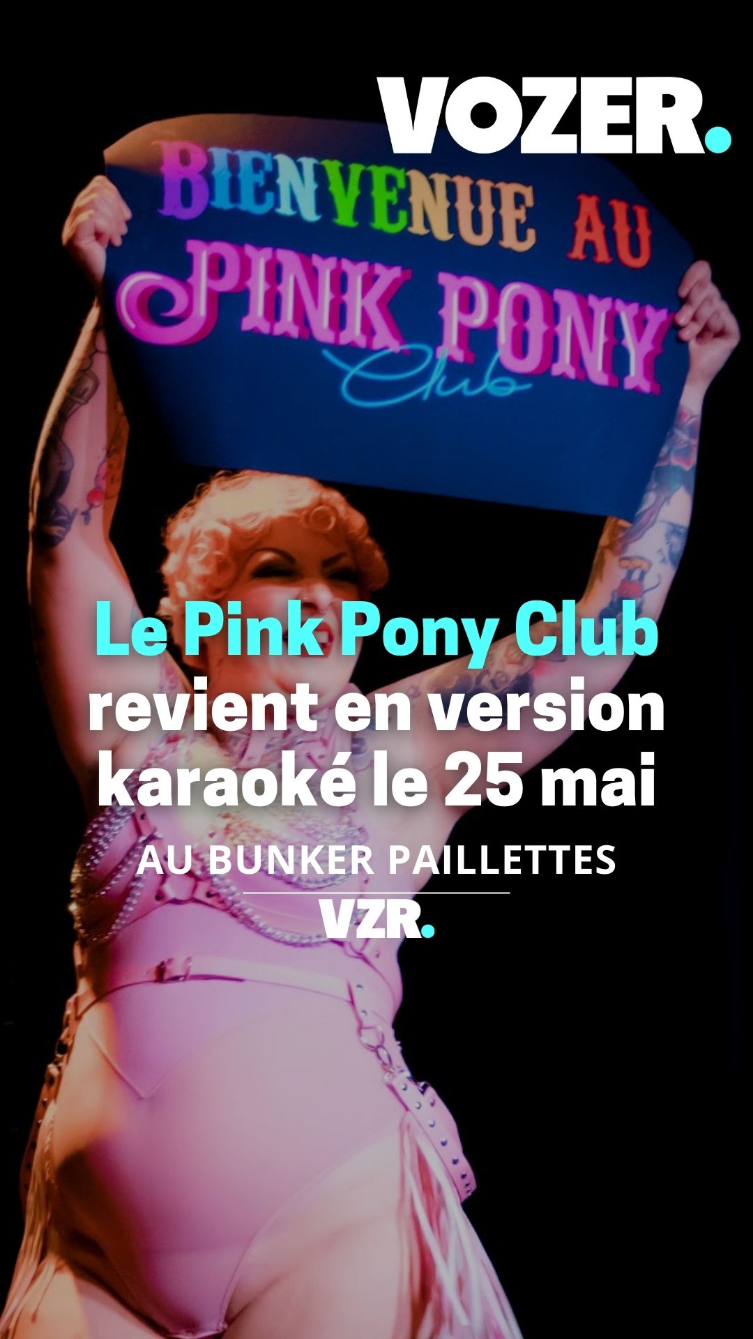 Le Pink Pony Club revient en version karaoké le 25 mai