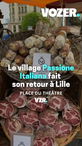 Le village Passione Italiana fait son retour à Lille