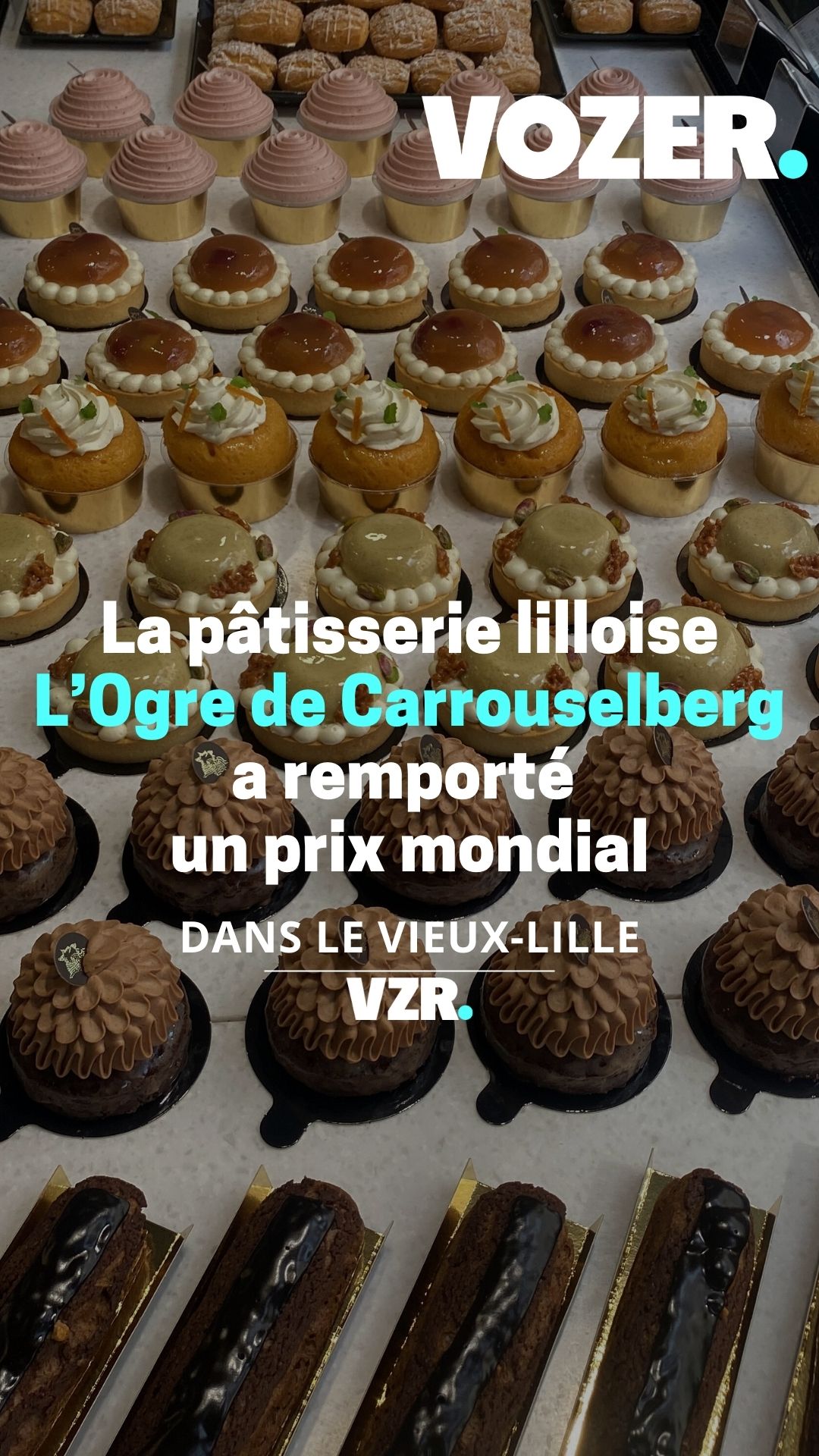  La pâtisserie lilloise L’Ogre de Carrouselberg a remporté un prix mondial