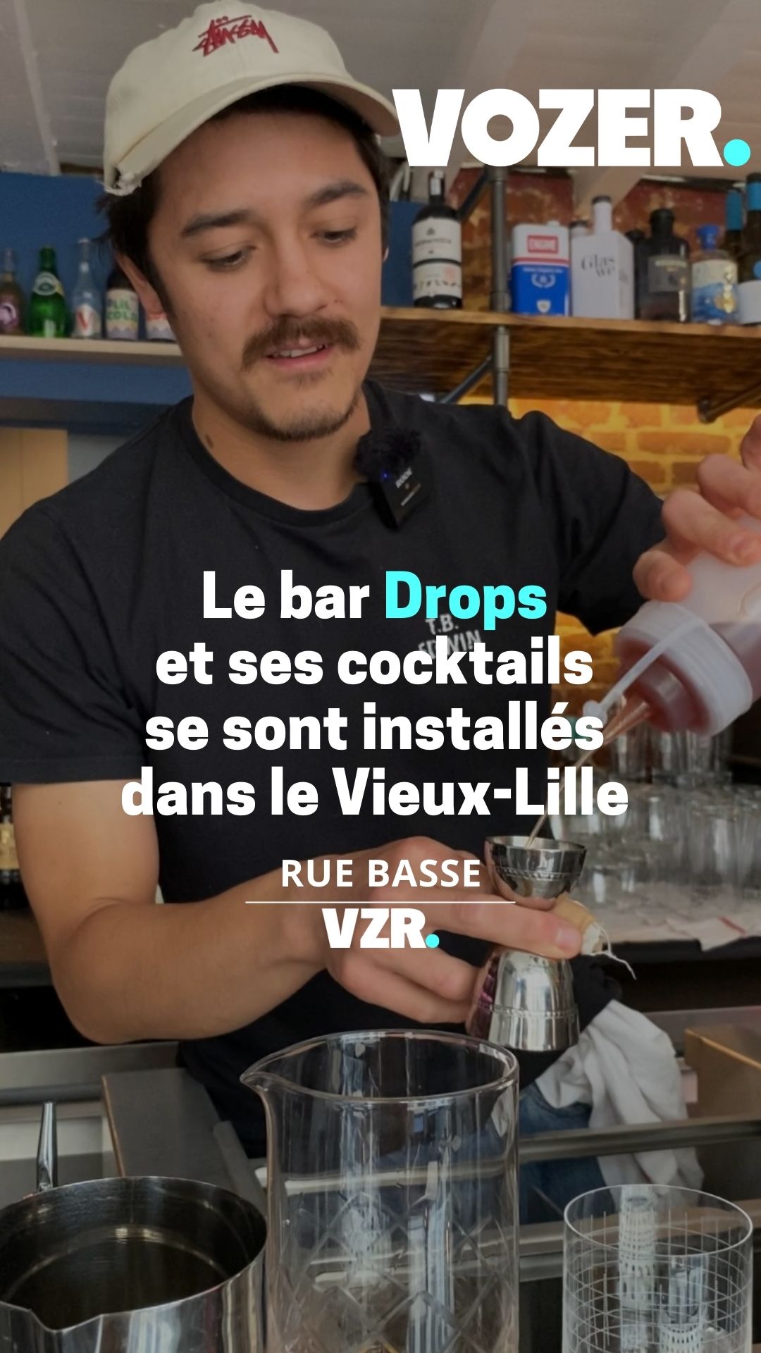 Le bar Drops et ses cocktails se sont installés dans le Vieux-Lille