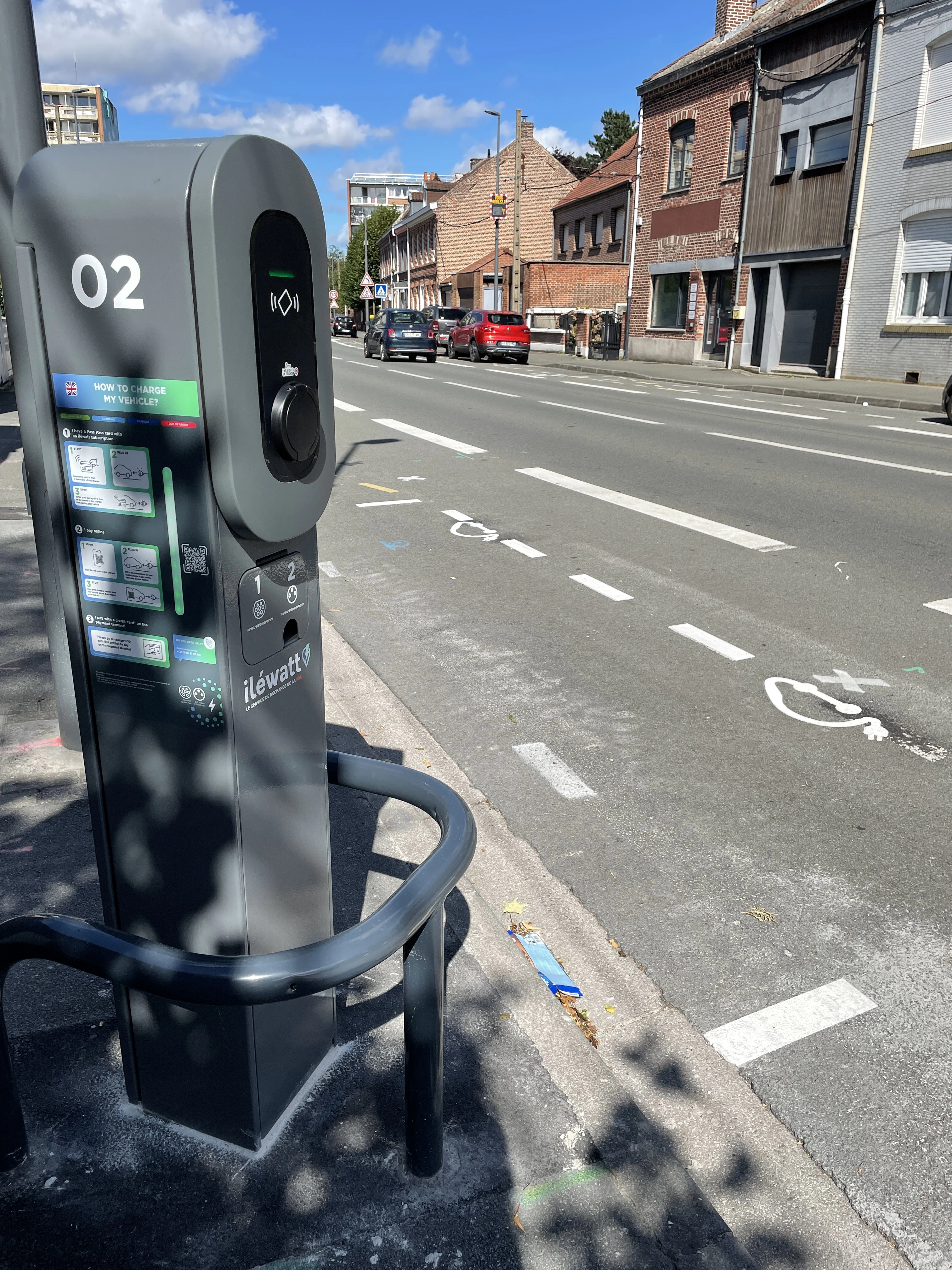 On peut payer en carte sur place ou via l'appli Iléwatt.