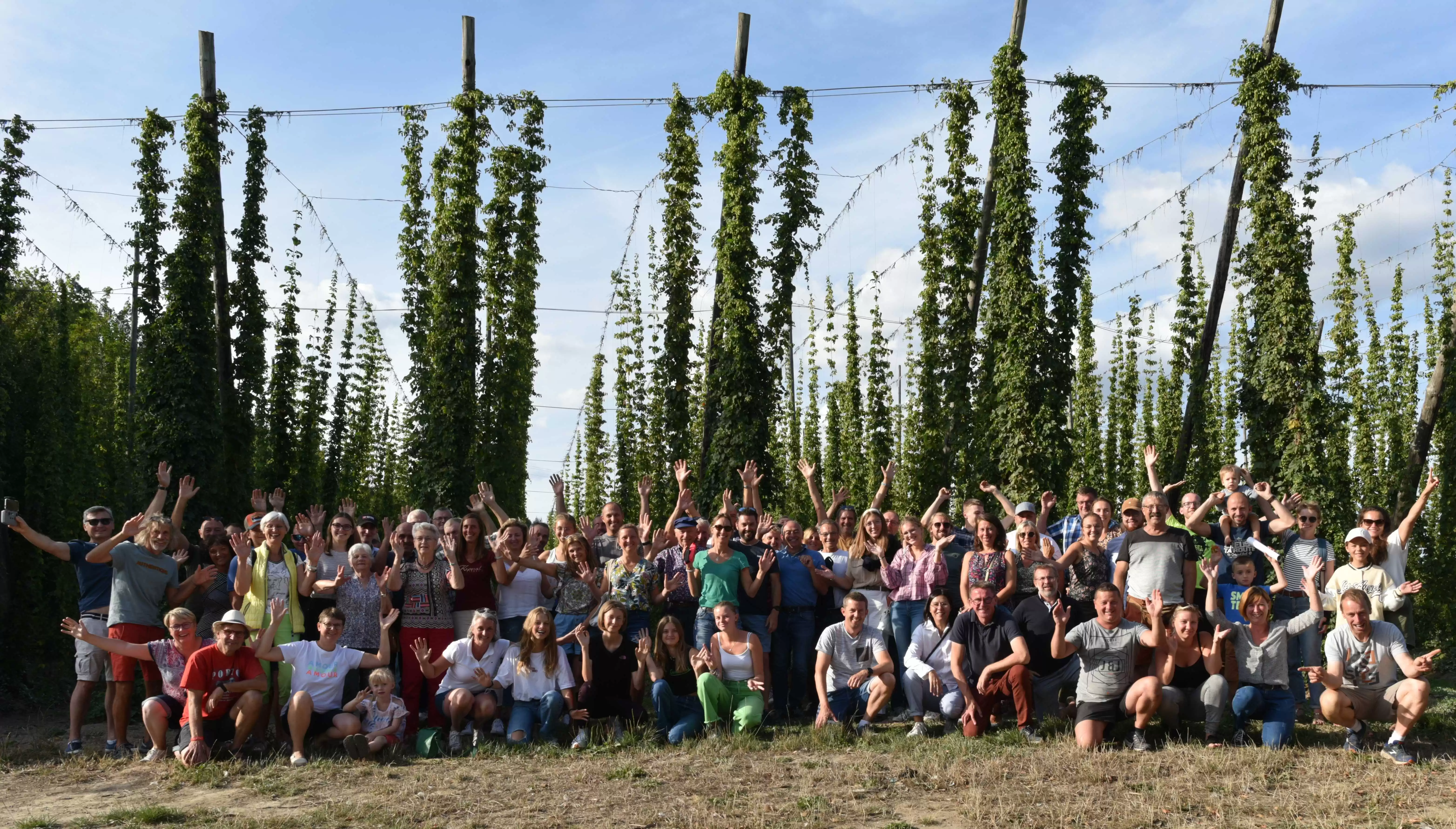 Les bénévoles. @Ferme Beck 