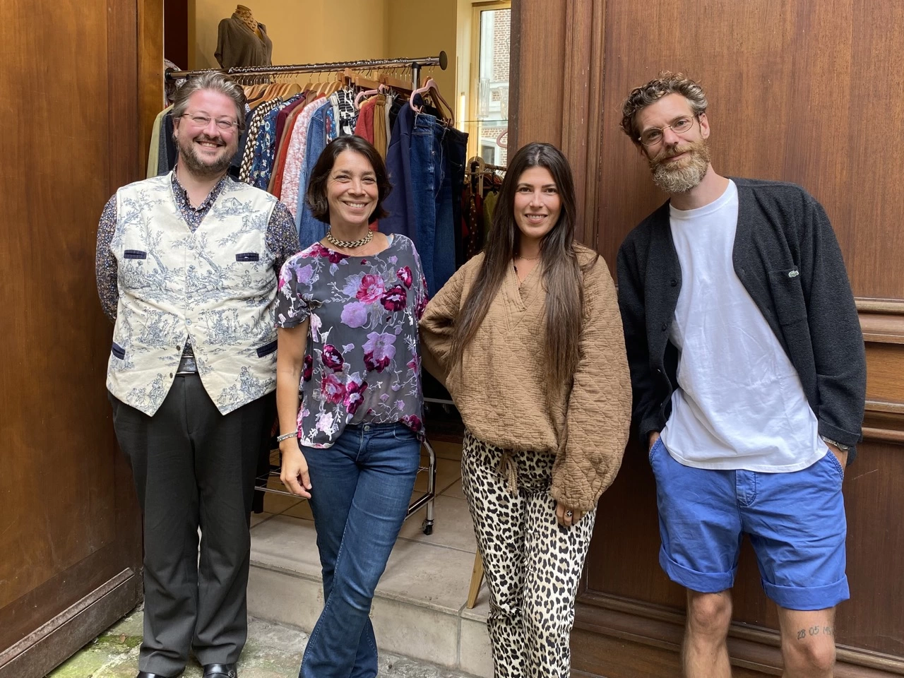 Dans l'ordre ça fait Renaud, Mahaud, Margot et Martin. 