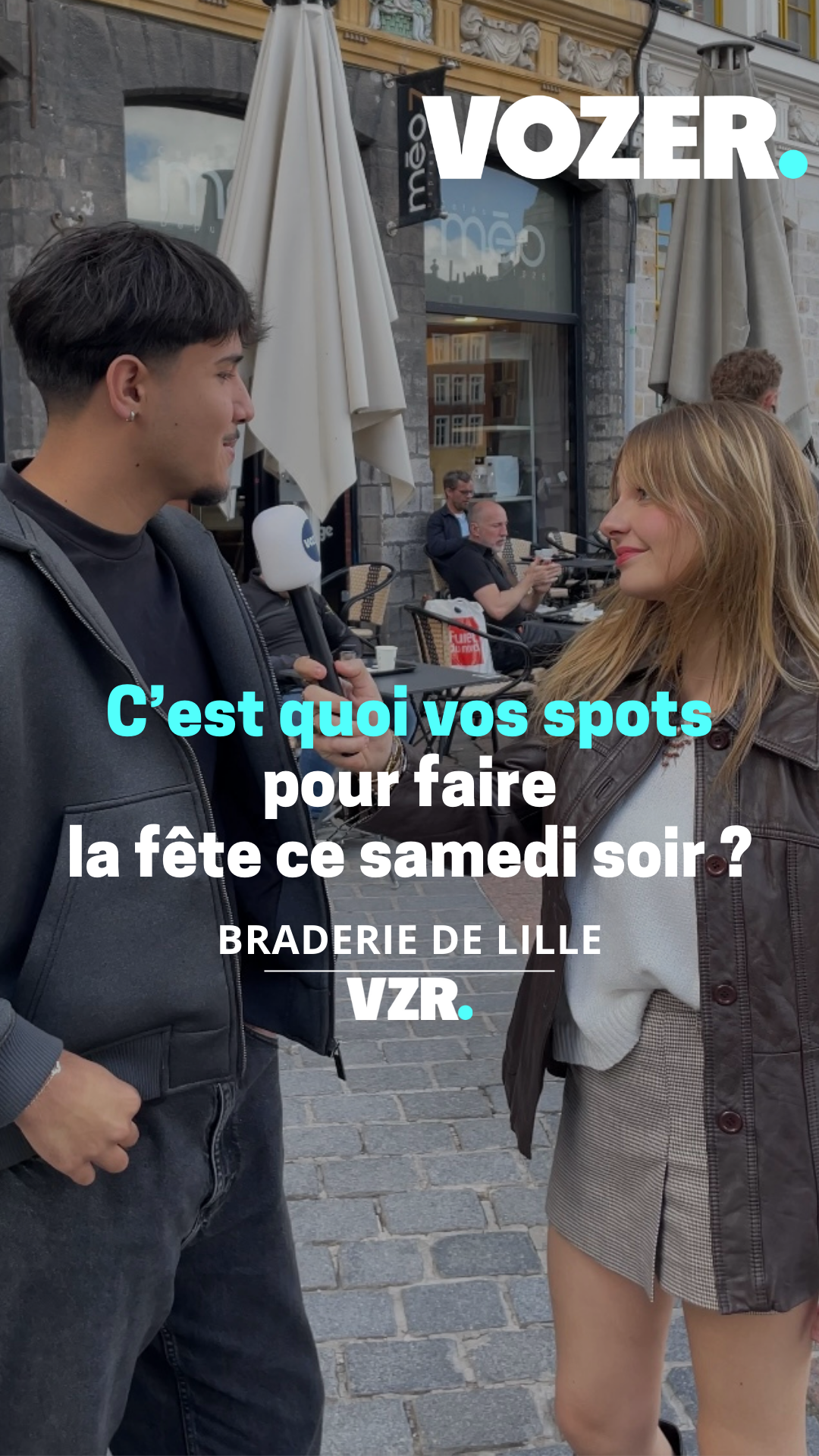 🎤 À la rencontre des Lillois·es pour parler de la soirée Braderie du samedi 🎤