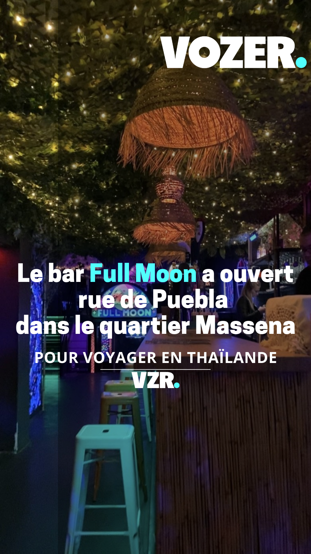 Le bar Full Moon a ouvert rue de Puebla dans le quartier Masséna