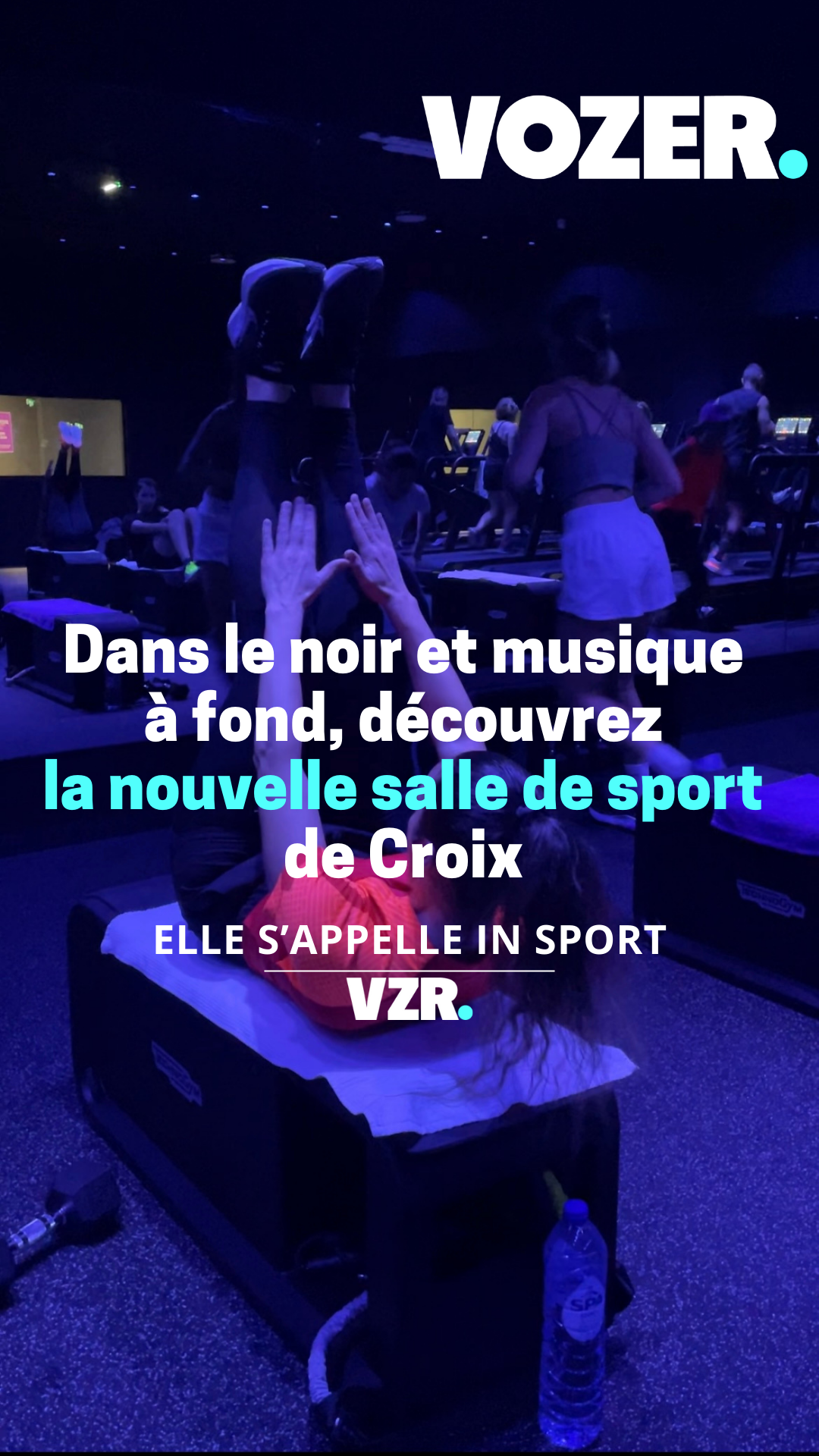 Dans le noir et musique à fond, découvrez In Sport la nouvelle salle de sport de Croix