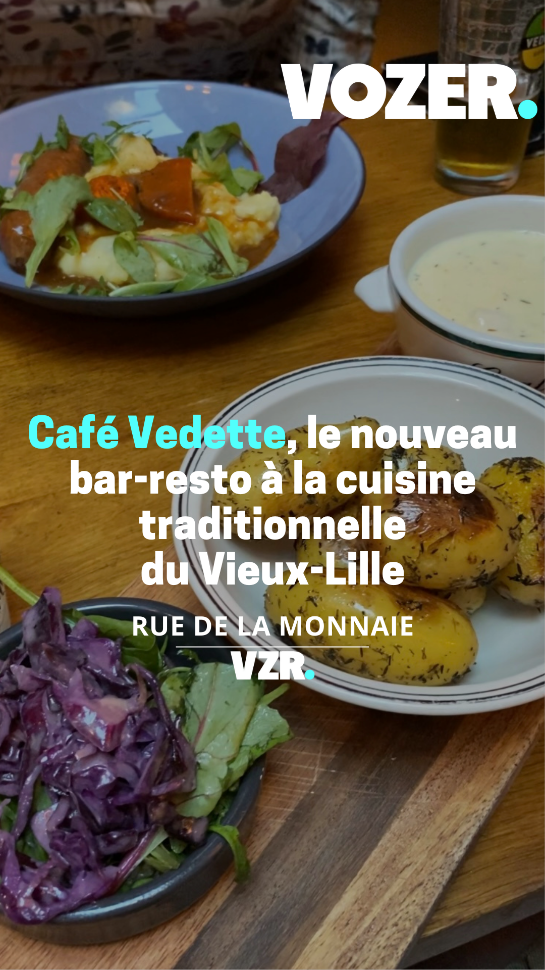 Café Vedette, le nouveau bar-resto à la cuisine traditionnelle du Vieux-Lille