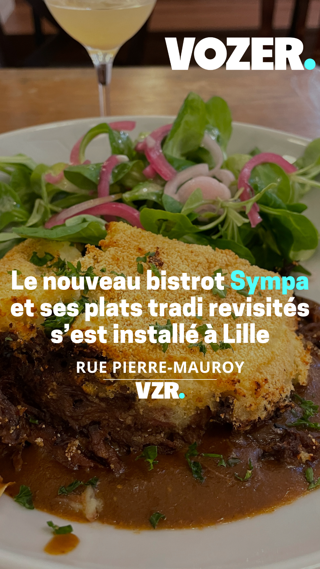 Le nouveau bistrot Sympa et ses plats tradi revisités régale au centre de Lille