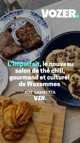 Avec l'Imparfait, Wazemmes a désormais son salon de thé gourmand et culturel