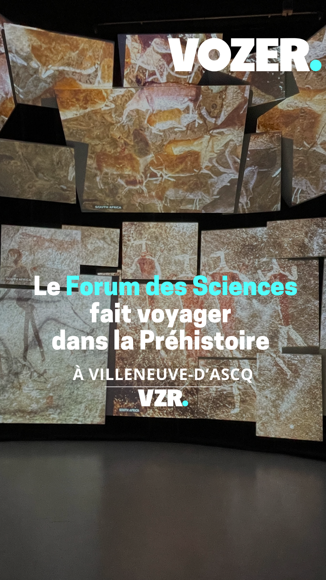 Le Forum des Sciences expose l'art dans la Préhistoire à Villeneuve-d'Ascq