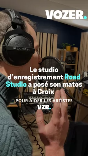 Le studio d'enregistrement Road Studio a posé son matos à Croix