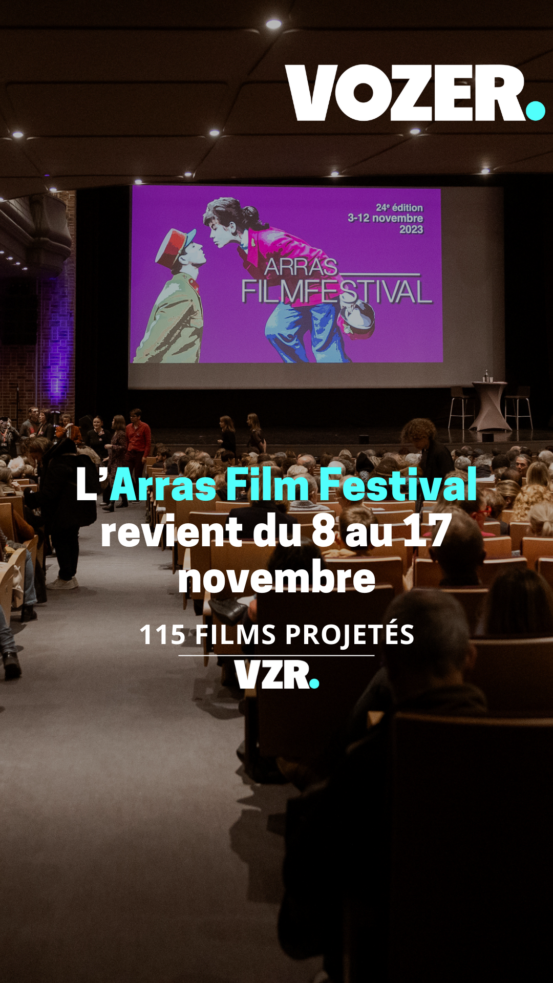 L'Arras Film Festival revient du 8 au 17 novembre