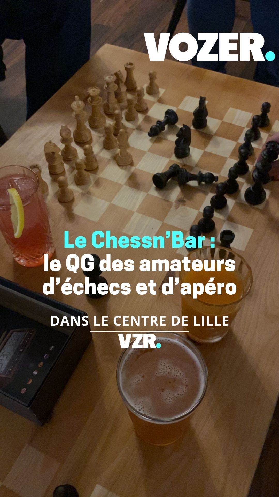 Le Chessn’Bar : le QG des amateurs d’échecs et d’apéro