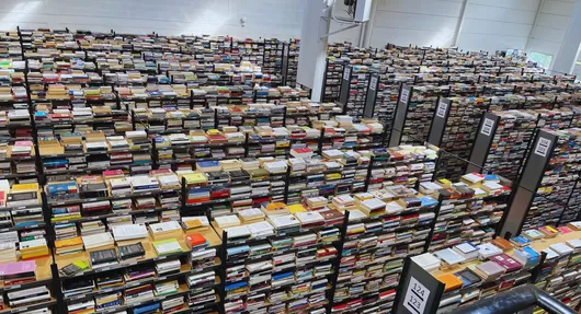 La Bouquinerie du Sart organise ce week-end une vente géante de livres à 1€ dans son entrepôt à Villeneuve-d'Ascq