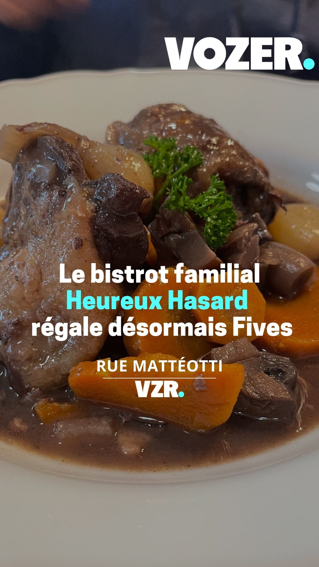 Le bistrot familial Heureux Hasard régale désormais Fives