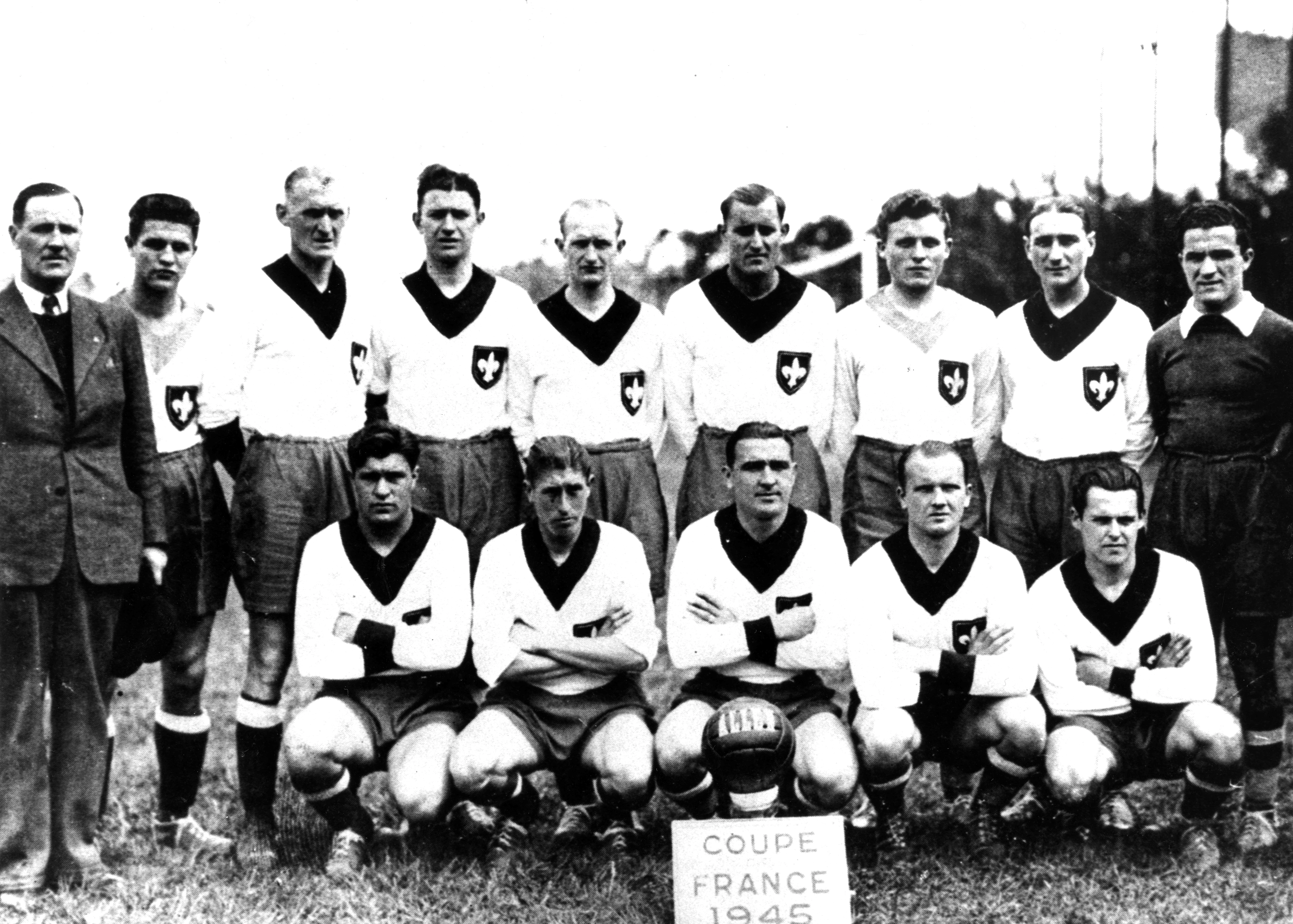 Equipe du LOSC, pendant la première saison. @Archive VDN